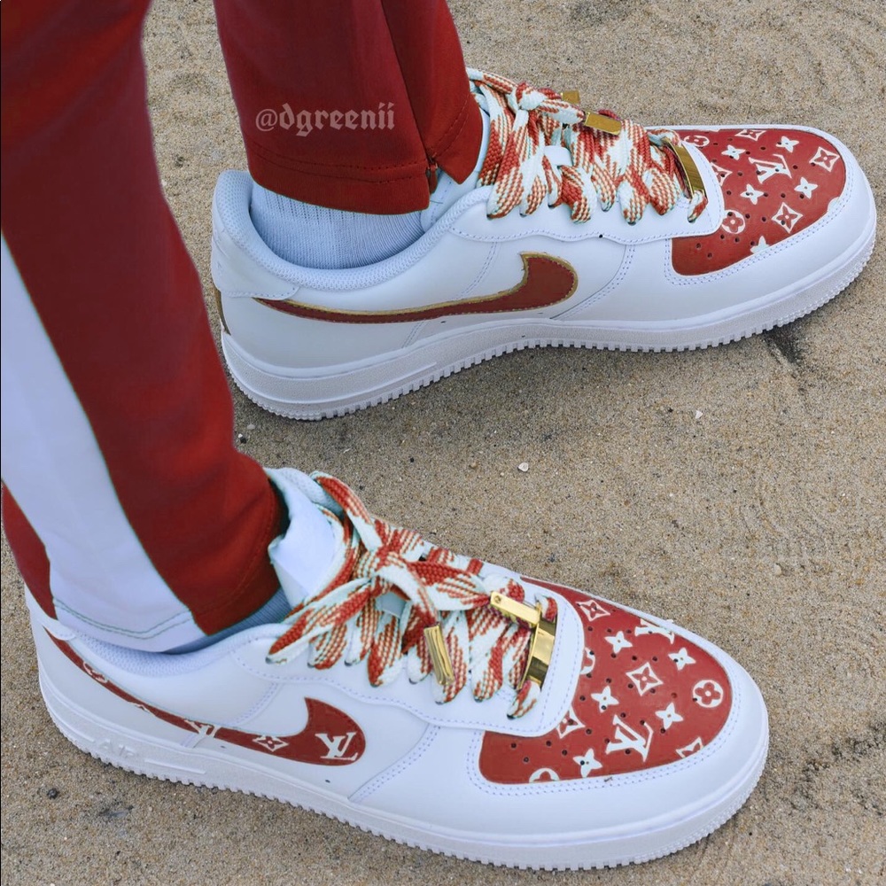 Nike Air Force 1 ‘07 Custom Red